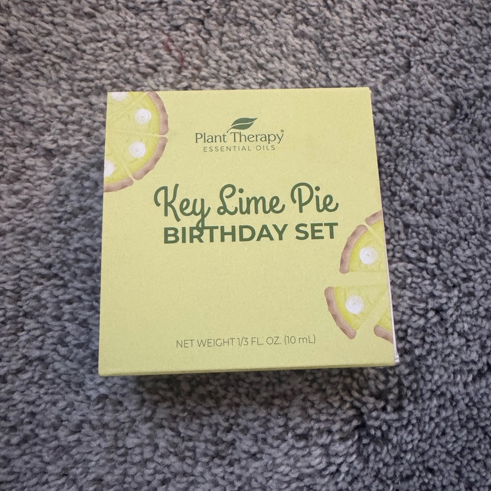 Plant Therapy Essential Oils Key Lime Pie Birthday Set NIB